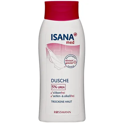 Isana Med, Urea Dusche (Żel pod prysznic z mocznikiem 5%)