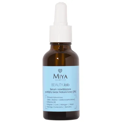 Miya Cosmetics BEAUTY.lab, Serum nawilżające z potrójnym kwasem hialuronowym [2%]