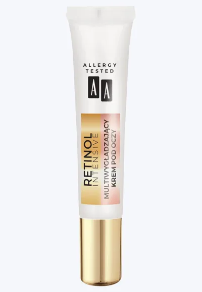 AA Retinol Intensive, Multiwygładzający krem pod oczy `Lifting + sprężystość`