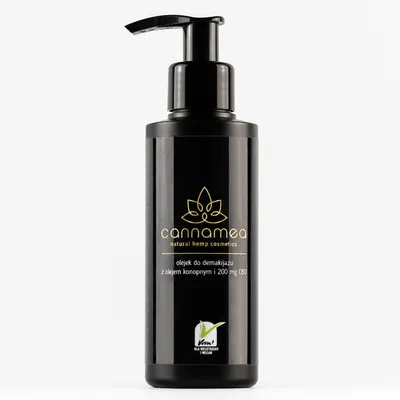 Cannamea Natural Hemp Cosmetics Olejek do demakijażu z olejem konopnym i 200 mg CBD