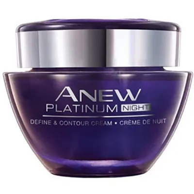 Avon Anew Platinum, Night Define and Countour Cream (Krem na noc modelujący kontury twarzy)