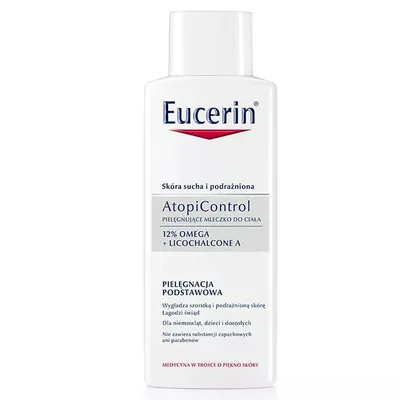 Eucerin AtopiControl, Pielęgnujące mleczko do ciała