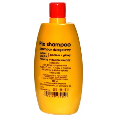 Aleksandra Pix Shampoo (Szampon dziegciowy (nowa wersja))