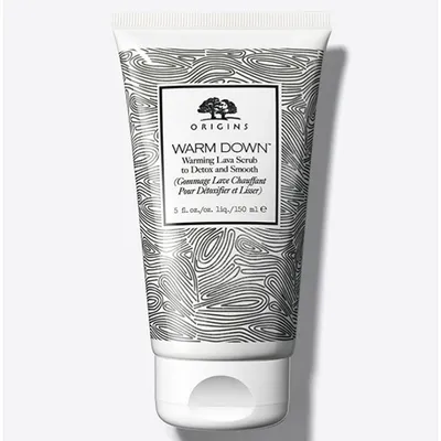 Origins Warm Down, Warming Lava Scrub to Detox and Smooth (Rozgrzewający peeling do ciała z pyłem wulkanicznym)
