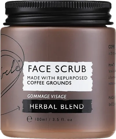 UpCircle Herbal Blend, Coffee Face Scrub (Kawowy peeling do twarzy)