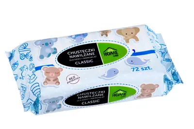 Home Care Chusteczki nawilżane dla dzieci i niemowląt `Classic`