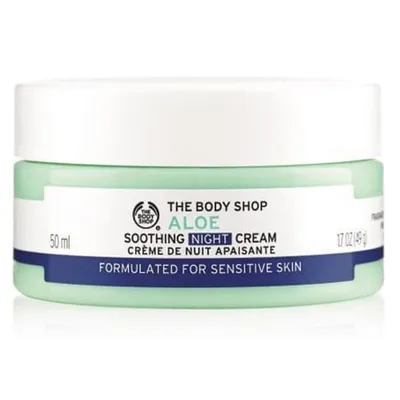 The Body Shop Aloe, Soothing Night Cream (Aloesowy krem na noc)
