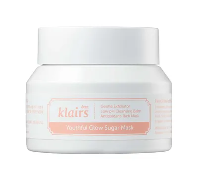 Klairs Youthful Glow Sugar Mask (Odmładzająco - rozświetlająca maska cukrowa)