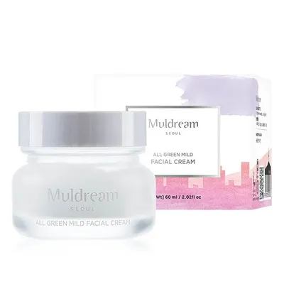 Muldream All Green Mild Facial Cream (Krem do pielęgnacji twarzy)
