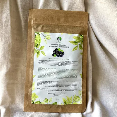 AnnaFlora Peeling z pestek `Aroniowe pobudzenie`