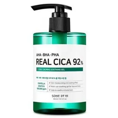 Some by MI AHA/BHA/PHA Real Cica 92% Cool Calming Soothing Gel (Łagodzący żel do wrażliwej skóry)