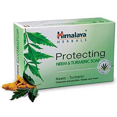 Himalaya Herbals Protecting Neem & Turmeric Soap (Oczyszczające mydło do codziennego stosowania)