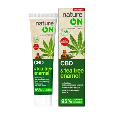natureON CBD & Tea Tree Enamel Toothpaste (Pasta do zębów)