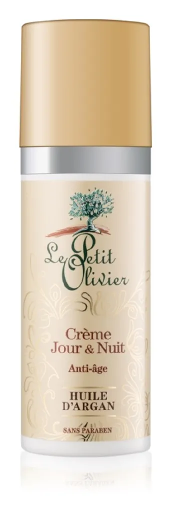 Le Petit Olivier Creme Jour & Nuit Anti-age Huile d’Argan (Krem przeciwzmarszczkowy na dzień i na noc)