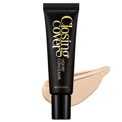 Missha Closing Cover, Liquid Concealer (Płynny korektor maskujący)