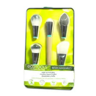 EcoTools Interchangeables Wake Up & Glow 5 Brush Heads (Wielofunkcyjny pędzel z 5 głowicami)