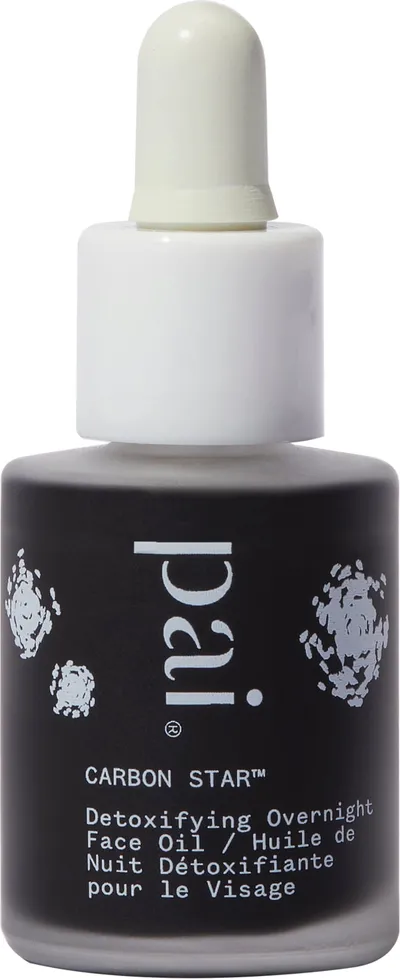 Pai Skincare Carbon Star, Detoxyfing Overnight Face Oil (Czarny olejek do twarzy na noc)