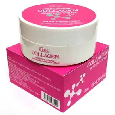 Ekel Collagen Moisture Cream (Krem ​​nawilżający do twarzy z kolagenem)