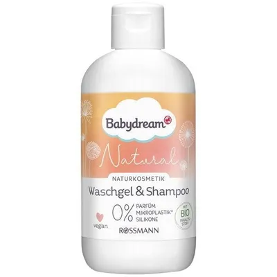 Babydream Natural, Waschgel & Shampoo (Żel do mycia ciała i włosów)