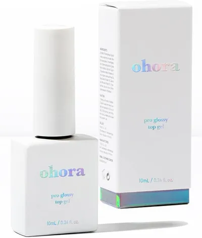 Ohora Pro Glossy Top Gel (Żelowy lakier nawierzchniowy o wysokim połysku)