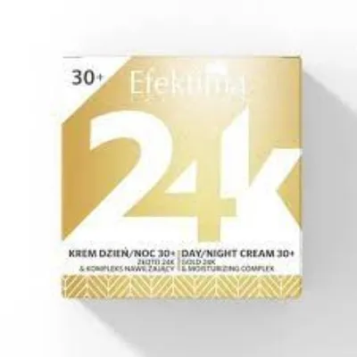 Efektima 24K Day/Night Cream 30+ Gold & Moisturizing  Complex (Krem na dzień/na noc  30+ `Złoto & kompleks nawilżający`)