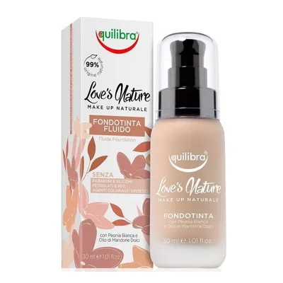 Equilibra Love's Nature Makeup Naturale,  Liquid Foundation (Korygujący podkład w płynie)