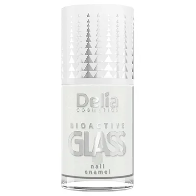 Delia Bioactive Glass Nail Enamel (Lakier i odżywka do paznokci 2 w 1 `Bioaktywne szkło ` (nowa wersja))