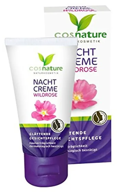 Cosnature Wildrose, Nachtcreme (Krem na noc z dziką różą)