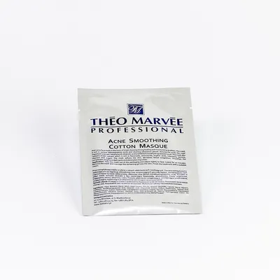 Theo Marvee Acne Smoothing  Cotton Masque (Maska przeciwtrądzikowa z kwasami w płacie)