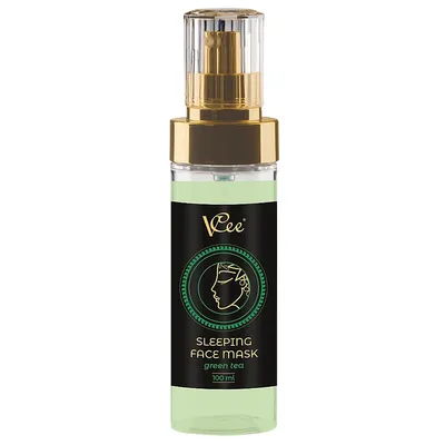 VCee Sleeping Facr Mask Green Tea (Maseczka do twarzy na noc z ekstraktem z zielonej herbaty)
