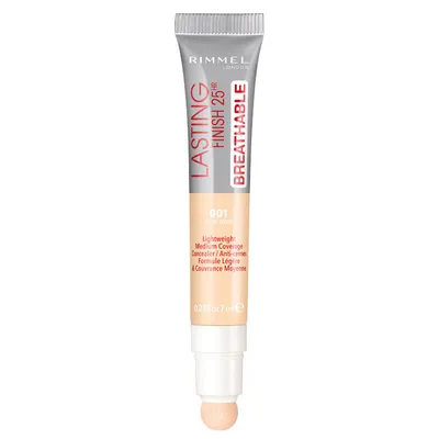 Rimmel Lasting Finish 25HR Breathable, Lightweight Medium Coverage (Ultralekki korektor)