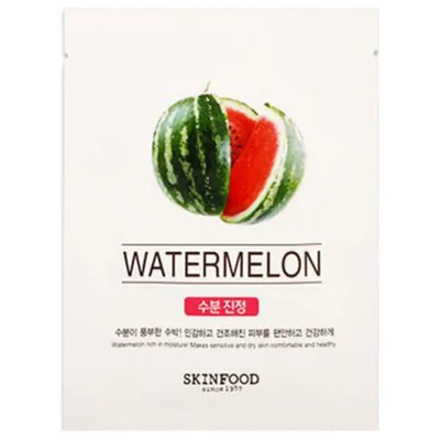 SkinFood Beauty in a Food, Watermelon Mask Sheet (Maska w płachcie z wyciągiem z arbuza)