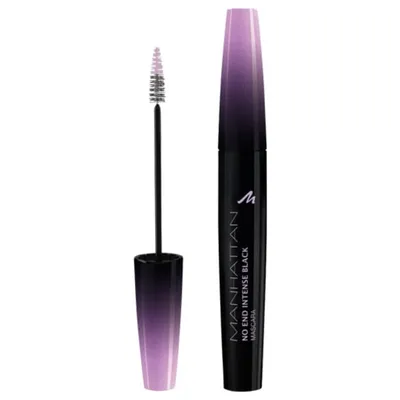 Manhattan No End Intense Black Mascara (Tusz do rzęs)