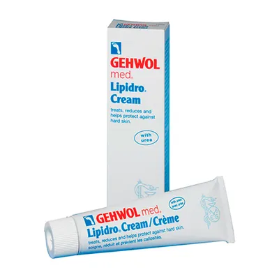 Gehwol Med, Lipidro - Creme (Krem silnie nawilżający do suchych i wrażliwych stóp)