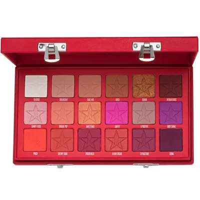 Jeffree Star Blood Sugar, Eyeshadow Palette (Paleta 18 cieni do powiek)
