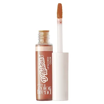 Avon Color Trend, D' Licious Lip & Cheek Color (Pomadka i róż 2w1)