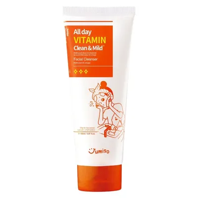 HelloSkin Jumiso, All Day Vitamin Clean & Mild Facial Cleanser (Rozjaśniający żel do mycia twarzy)