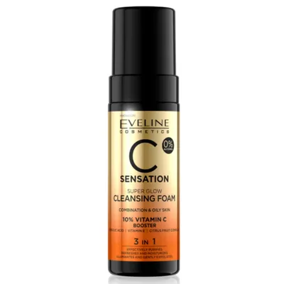 Eveline Cosmetics C Sensation, Pianka oczyszczająca 3 w 1