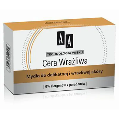 AA Cera Wrażliwa, Mydło w kostce do delikatnej i wrażliwej skóry