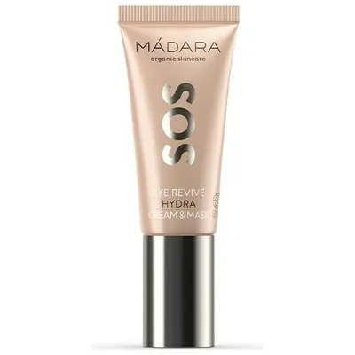 Madara Organic Skincare SOS, Eye Revive Hydra Cream & Mask (Krem i maska pod oczy)