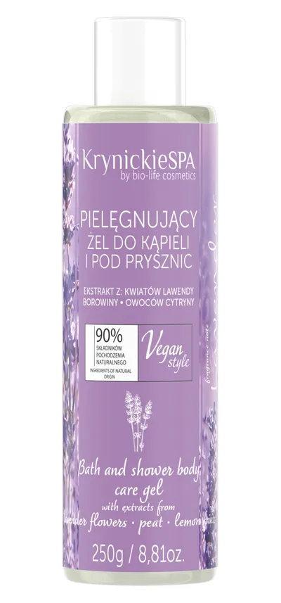 Krynickie Spa Krynickie Spa by Bio-life Cosmetics, Żel przeznaczony do kąpieli i pod prysznic `Lawenda`