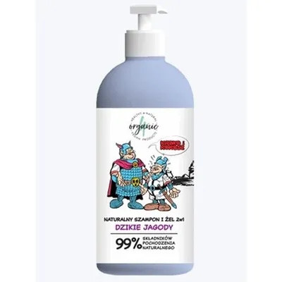 4Organic Naturalny szampon i żel 2w1 `Dzikie jagody`