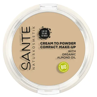 Sante Naturkosmetik Cream to Powder Compact Make-Up (Podkład w kompakcie)