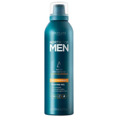 Oriflame North for Men, Recharge Shaving Gel (Żel do golenia)