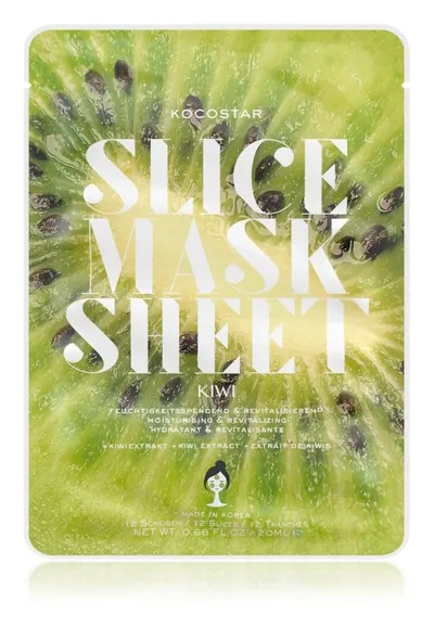 Kocostar Slice Mask Sheet Kiwi (Maska w plastrach `Kiwi`)