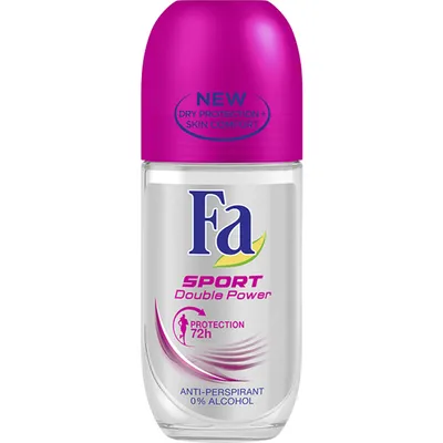 Fa Sport Double Power, Roll - On Anti-perspirant 72h (Dezodorant w kulce)