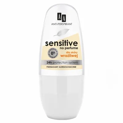 AA Sensitive, Antyperspirant w kulce dla kobiet do skóry wrażliwej  (nowa wersja)
