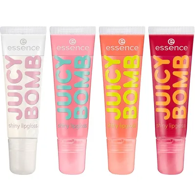 Essence Juicy Bomb, Shiny Lipgloss (Soczysty owocowy błyszczyk do ust)