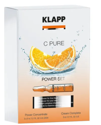 Klapp Cosmetics C Pure, Power Set (Zestaw pielęgnacyjny)