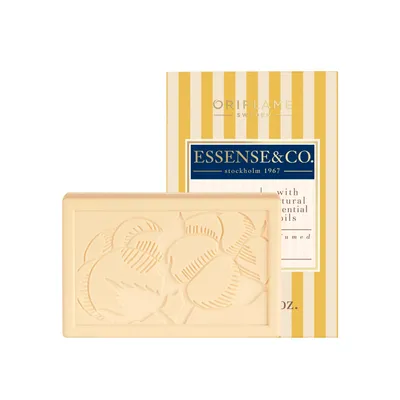 Oriflame Essense&Co. Cardamom & Cotton Flower Soap Bar (Mydło w koste `Kardamon i kwiat bawełny`)